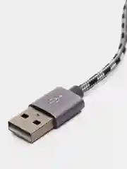 Золотой кабель Type-C Borofone в матерчатой оплетке 1 метр