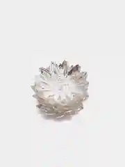 Серебряный аксессуар держатель-цветок, 4*16 мм