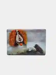 Серый чехол для карт и проездных билетов