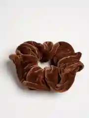 Белый резинка для волос бархатная