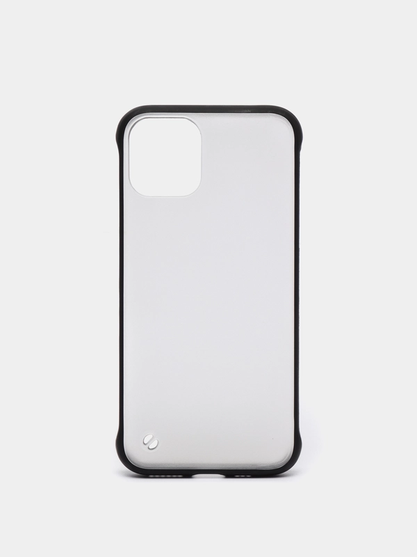 Чехол для iPhone 11 Pro, прозрачный, с окантовкой