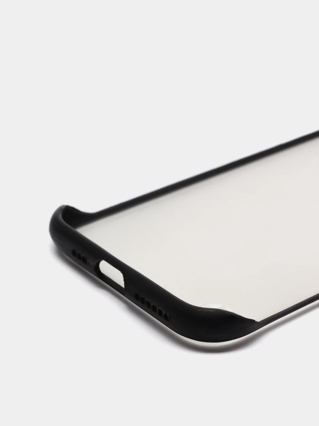 Чехол для iPhone 11 Pro, прозрачный, с окантовкой