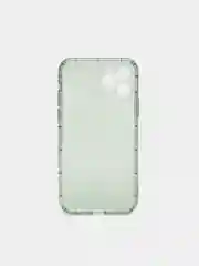 Зеленый чехол для iPhone 11 Pro прозрачный цветной силиконовый