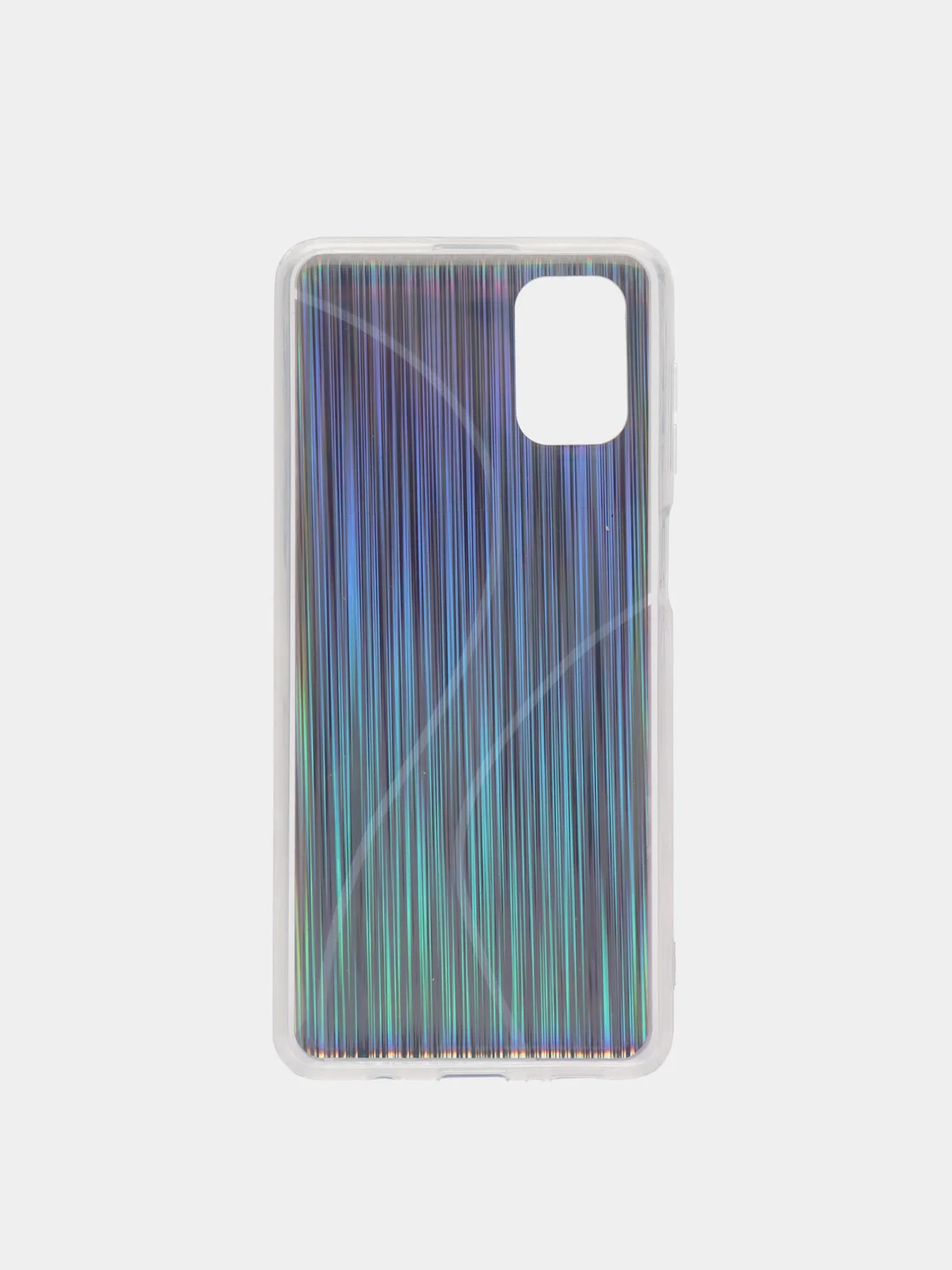 Фиолетовый чехол Samsung Galaxy M51, Самсунг Галакси М51 силиконовый с мраморным рисунком