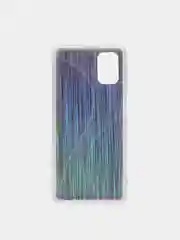 Фиолетовый чехол Samsung Galaxy M51, Самсунг Галакси М51 силиконовый с мраморным рисунком