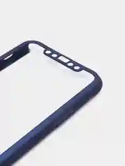 Синий чехол полной защиты для iPhone 11 Pro