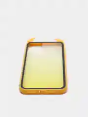 Желтый чехол для iPhone 11 Pro Max, с рожками, 6 цветов