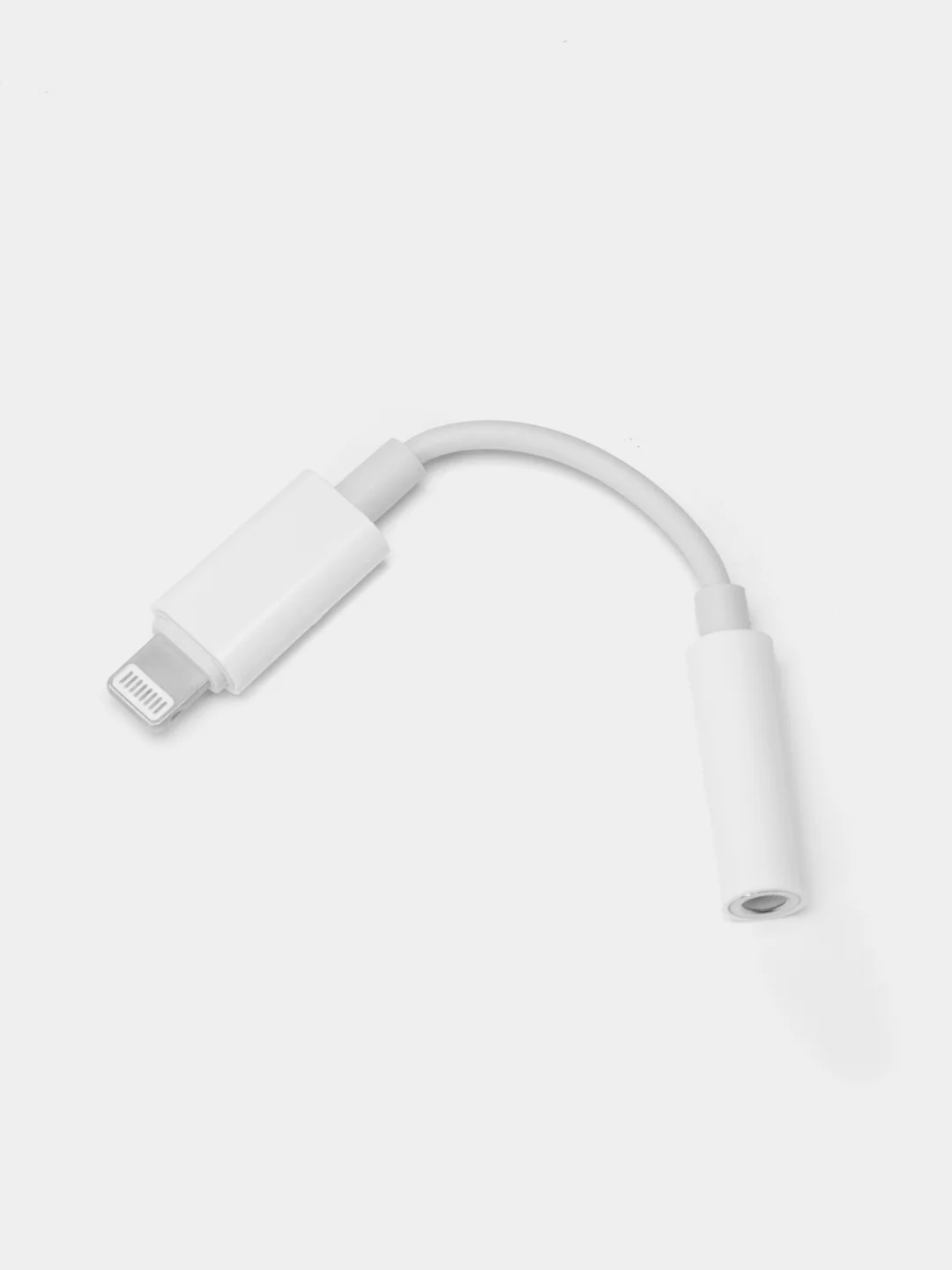 Белый переходник SKY Lightning - 3,5 мм для iPhone