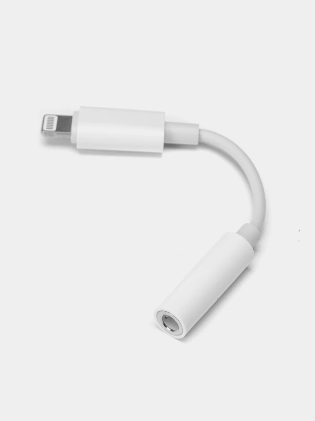 Белый переходник SKY Lightning - 3,5 мм для iPhone