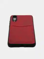 Красный чехол Huawei Honor из эко кожи на модели P20 P20 Pro P20 Plus P30 P30 Pro P40 P40 Pro