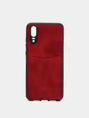 Красный чехол Huawei Honor из эко кожи на модели P20 P20 Pro P20 Plus P30 P30 Pro P40 P40 Pro