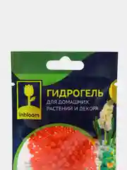 Оранжевый гидрогель для домашних растений и декора "Аквагрунт", 6 цветов