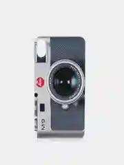 Черный чехол для Apple iPhone XS Max "Фотоаппарат", 2 вида