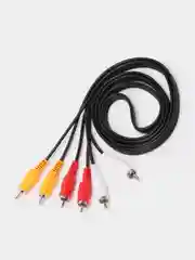 Кабель 3 x RCA - 3 x RCA, черный, 3 м