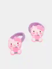 Аметистовый резинки для волос мультяшные "Hello kitty - Хелло Китти" и "Единорог"
