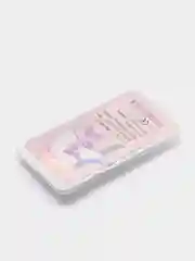 Серый серые-голубые контактные линзы "Оттеночные", цветные, 2 штуки / 1 год, без диоптрий