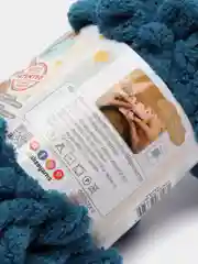 Тёмно-бирюзовый пряжа с большими петельками Puffy Alize (Ализе Пуффи), разные цвета