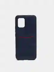 Синий чехол Xiaomi из эко кожи на модели Mi 8 Mi 8 Lite Mi 10 Mi 10 Lite Mi 6X Mi A2