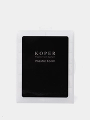 Типсы верхние формы миндаля для наращивания ногтей Koper Plastic Form, 120 штук