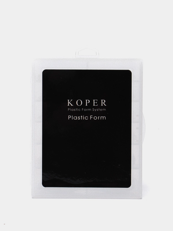 Типсы верхние формы миндаля для наращивания ногтей Koper Plastic Form, 120 штук