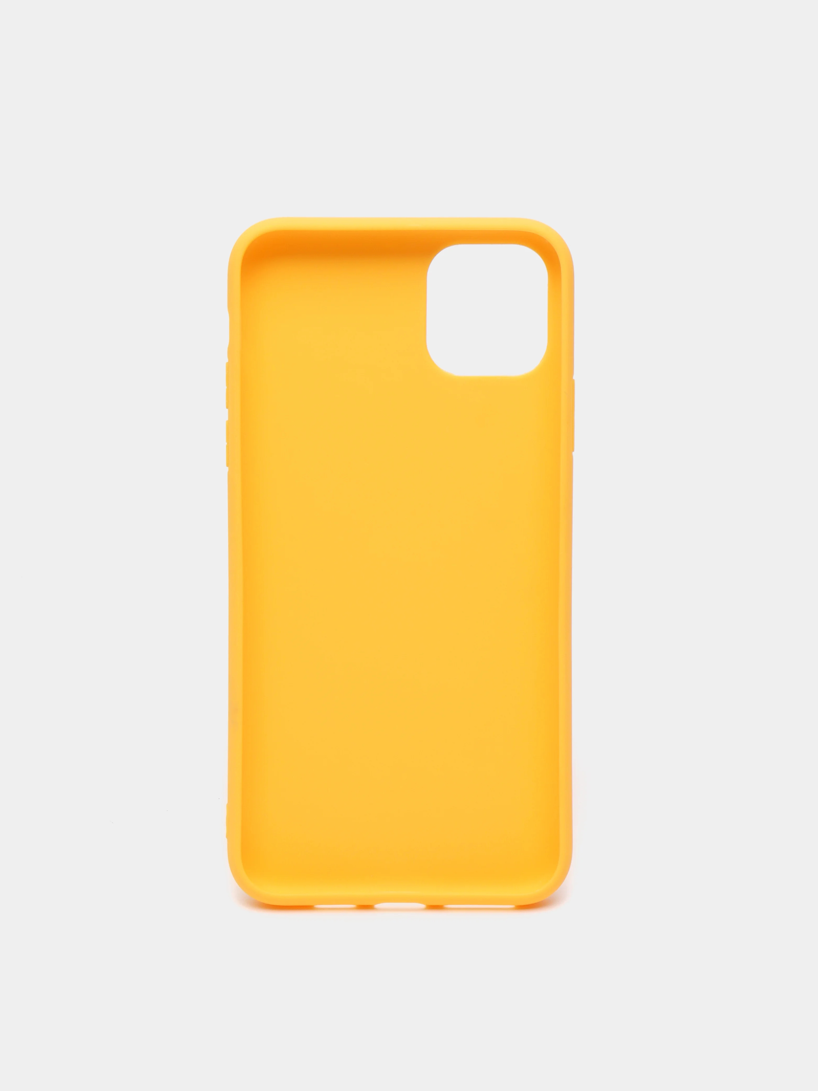 Желтый чехол для Apple iPhone 11 Pro Max силиконовый