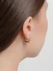Розовый серьги для девочки