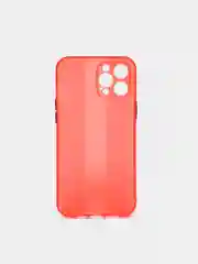 Красный чехол на iPhone12 Pro Max, 1.5 мм Плотный цветной