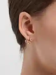Розовый серьги для девочки
