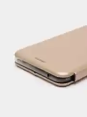 Золотой чехол-книжка Samsung Galaxy A22s / A22 5G, Самсунг Галакси А22с / А22 5G