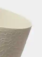 Белый кашпо для цветов с поддоном IDEA "Верона"
