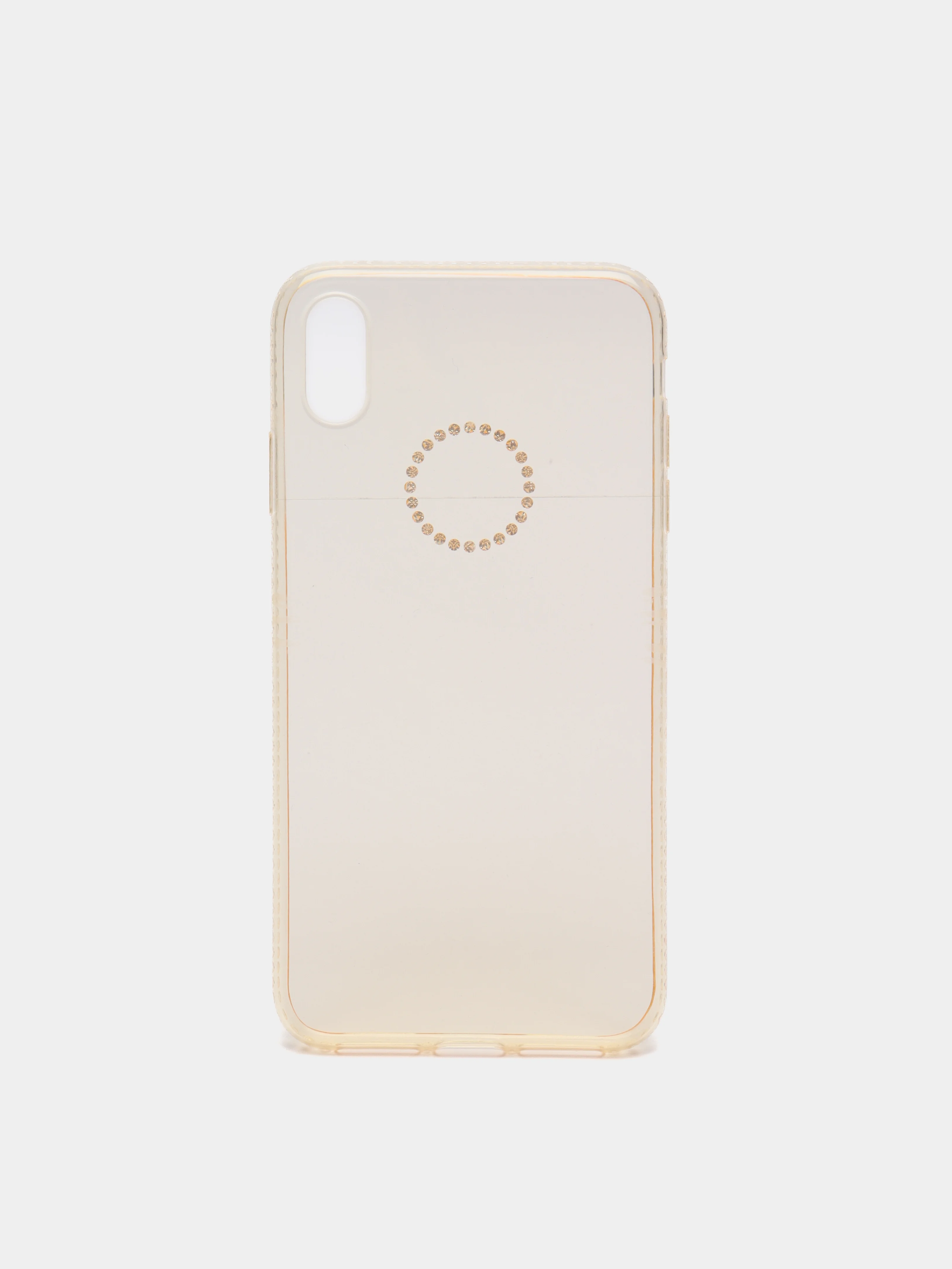 Лимонный чехол для Apple iPhone Xs Max, прозрачный, силиконовый, со стразами