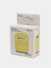 Желтый силиконовый чехол для наушников Apple AirPods 2