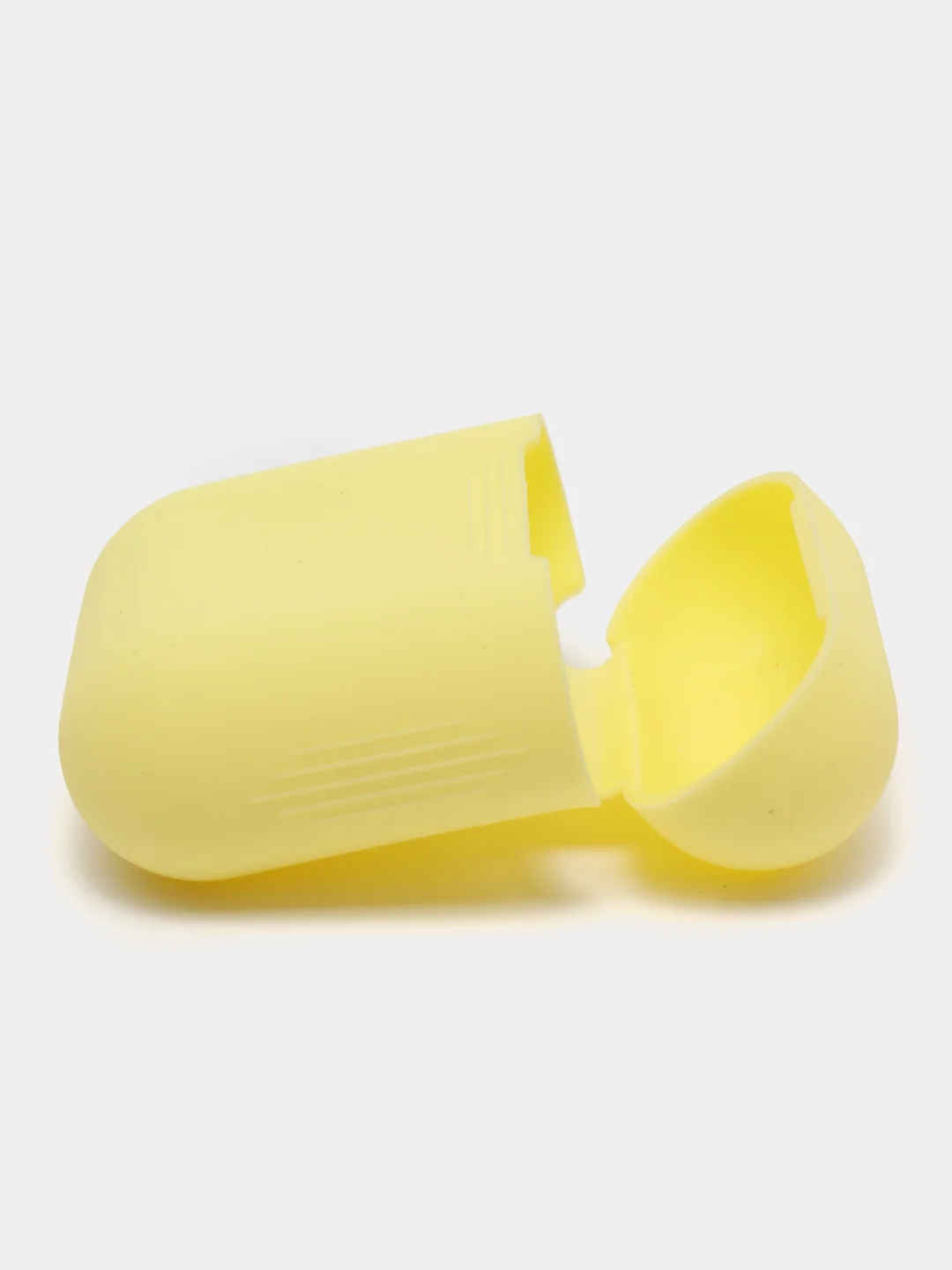 Желтый силиконовый чехол для наушников Apple AirPods 2