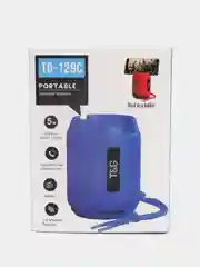 Черный портативная Bluetooth колонка TG-129C с функцией радио