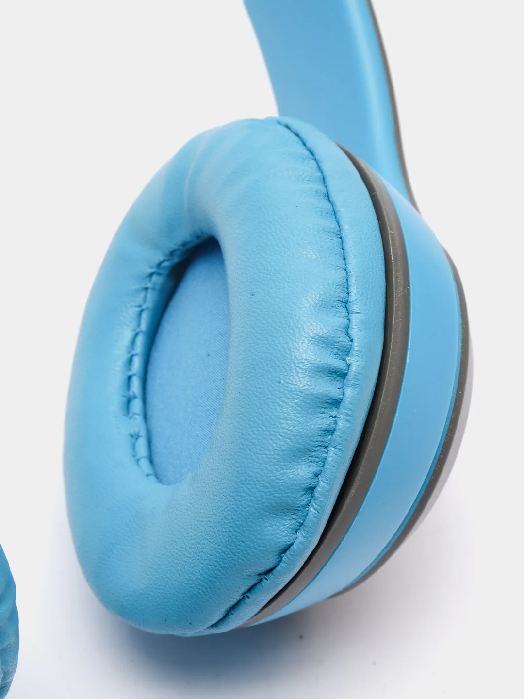 Голубой беспроводные стерео наушники P47 Wireless Bluetooth 5.0 EDR  с микрофоном