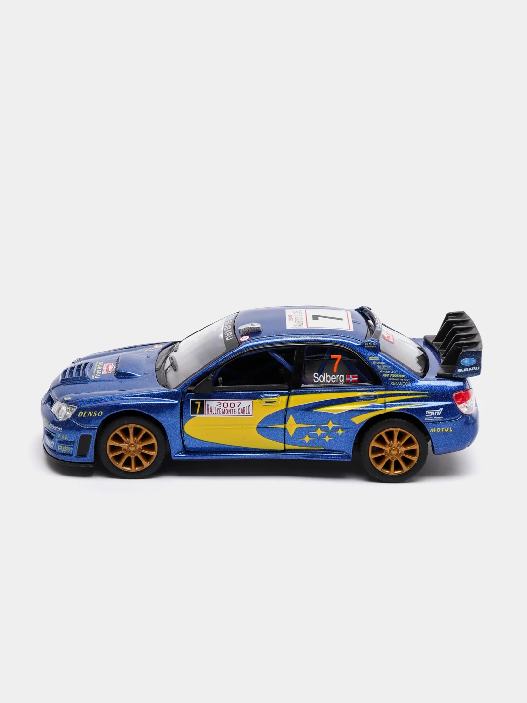 Машинка металлическая инерционная "Subaru Impreza WRC 2007"