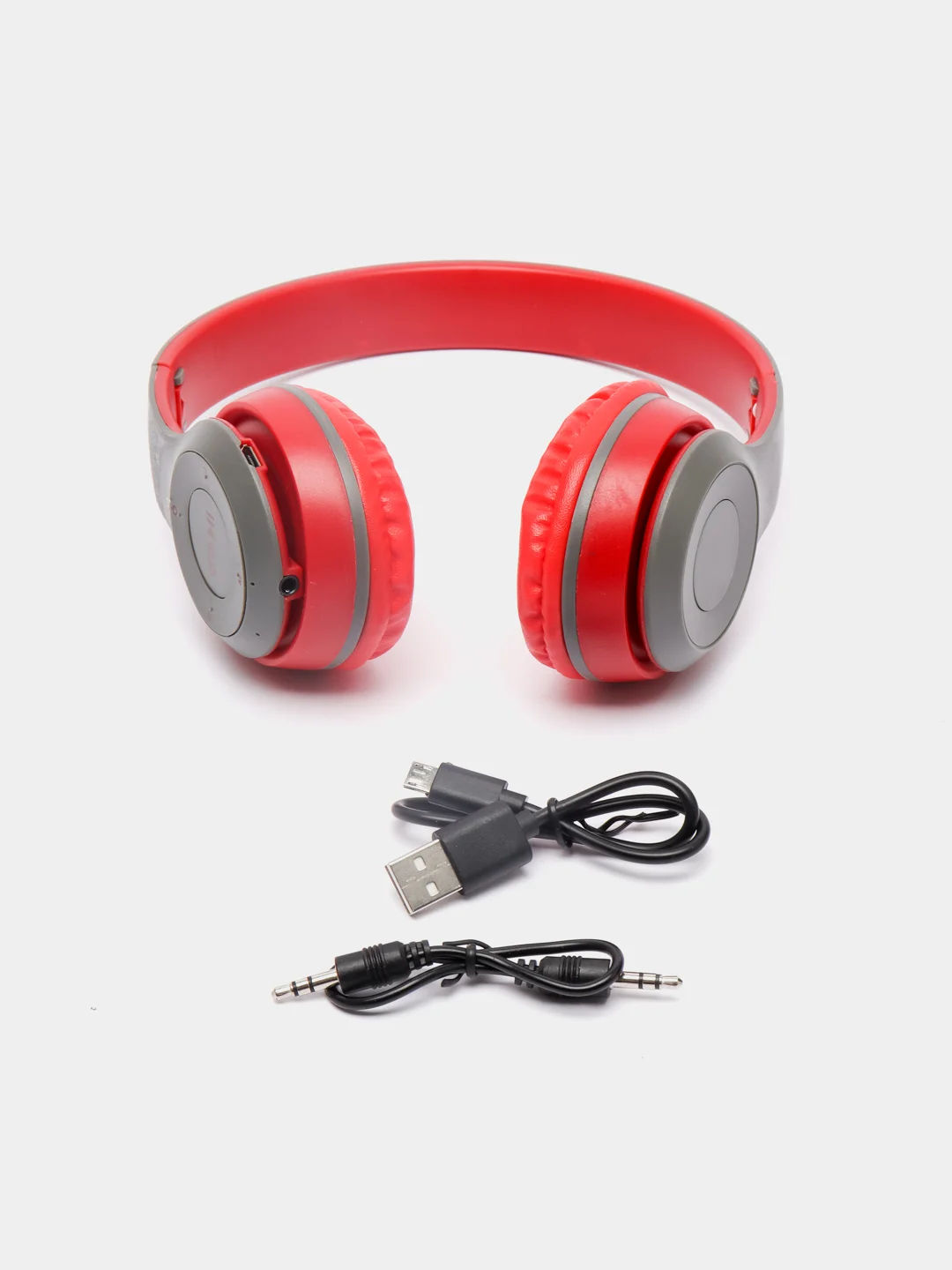 Красный беспроводные стерео наушники P47 Wireless Bluetooth 5.0 EDR  с микрофоном