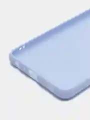 Светло-синий чехол для Samsung A72 цветной матовый