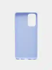 Светло-синий чехол для Samsung A72 цветной матовый