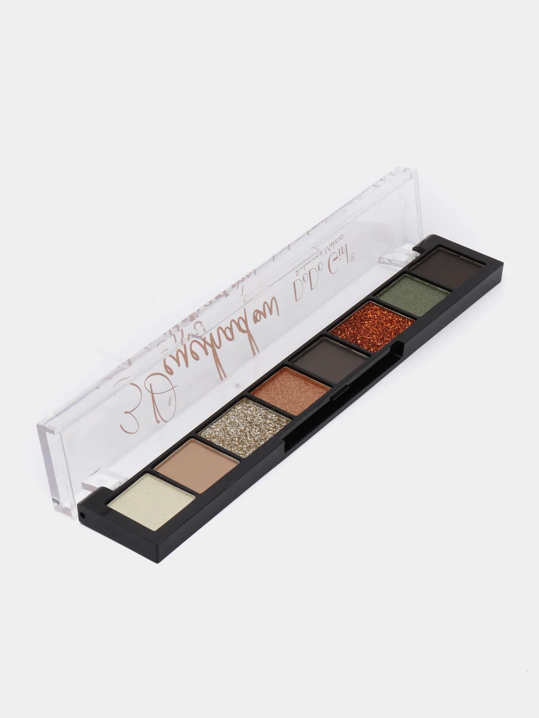 Оливковый матовые тени и глиттер Dodo Girl 3d eyeshadow