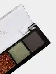 Оливковый матовые тени и глиттер Dodo Girl 3d eyeshadow