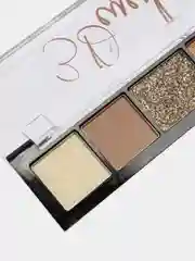 Оливковый матовые тени и глиттер Dodo Girl 3d eyeshadow