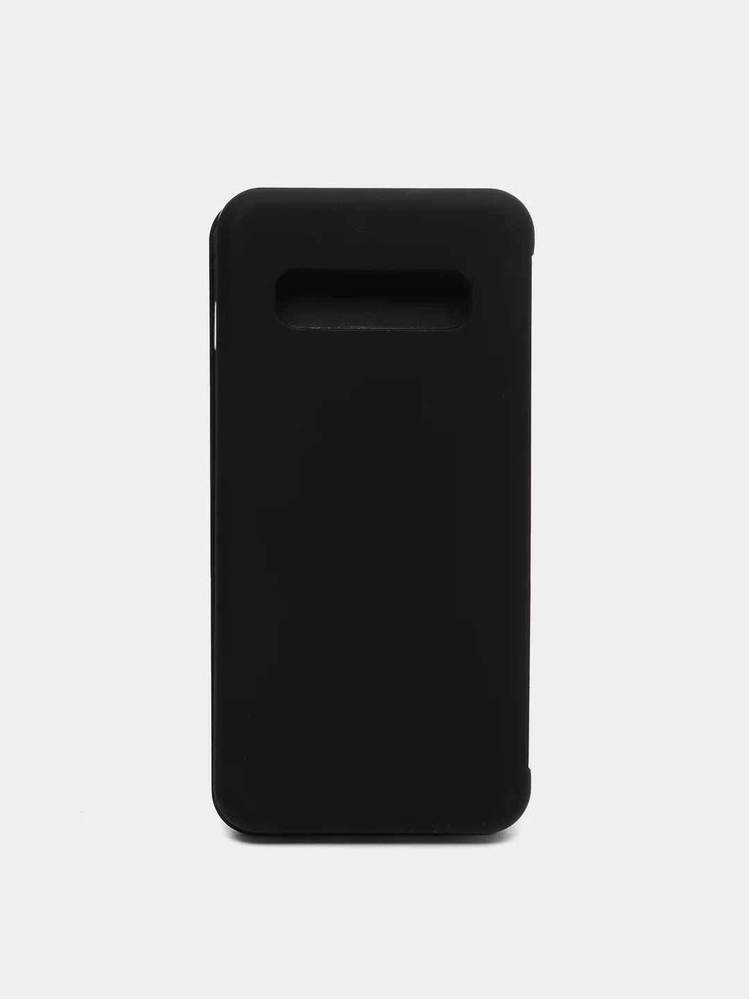 Черный чехол-книжка Samsung S10 (Самсунг С10) Soft Touch