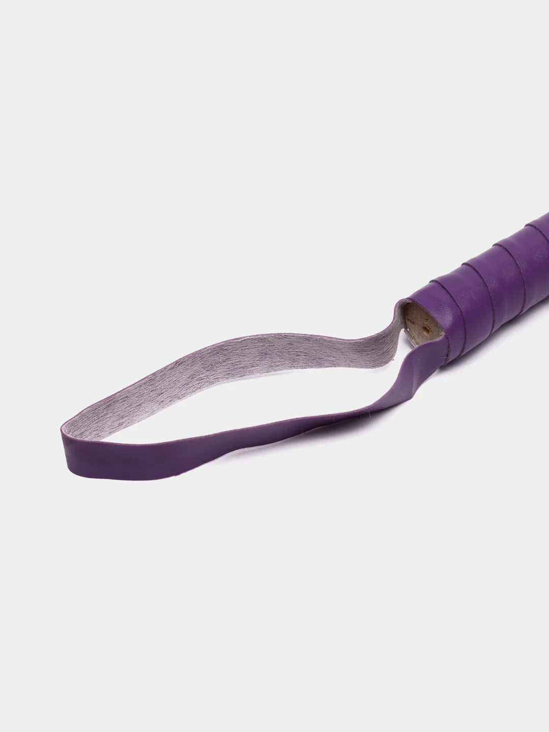 Фиолетовый плетка БДСМ для интимных секс-игр, кожаная плеть BDSM для шлепков, ролевых игр