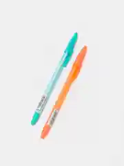Ручка шариковая 0.5 мм, стержень синий, LANCER Fluo 814, ароматизированная, МИКС