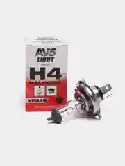 Лампа галогенная AVS Vegas H4.12V.60/55W (1 шт.)