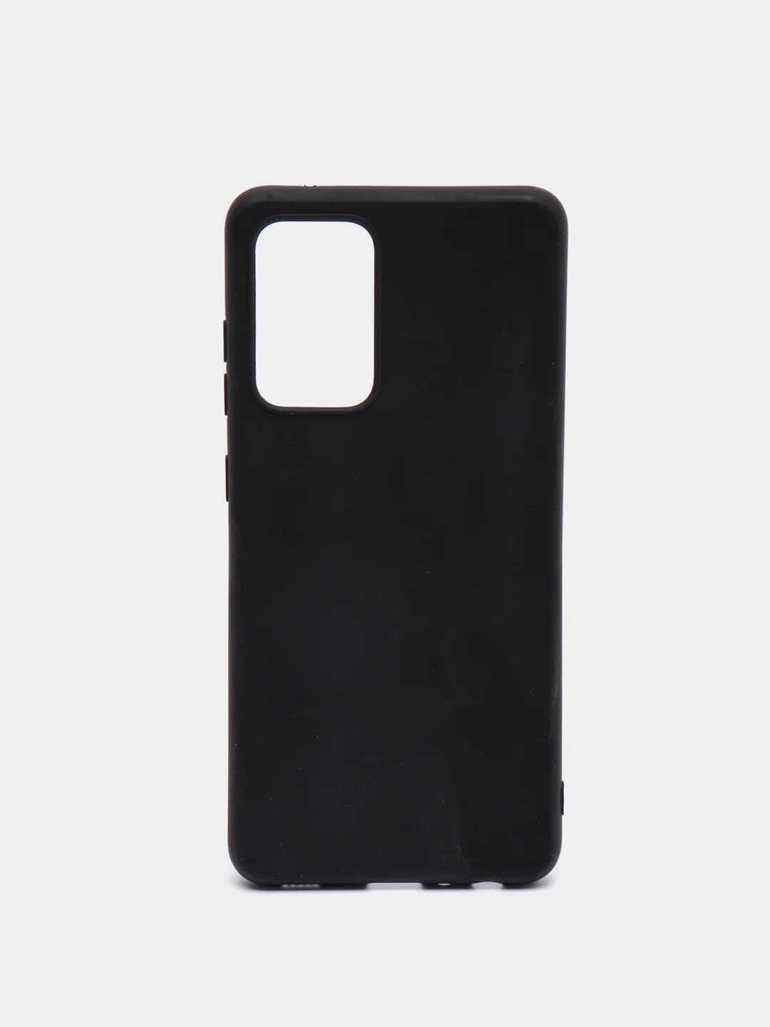 Черный чехол для Samsung A52 (4G) / Samsung A52 (5G) / Samsung A52s цветной матовый