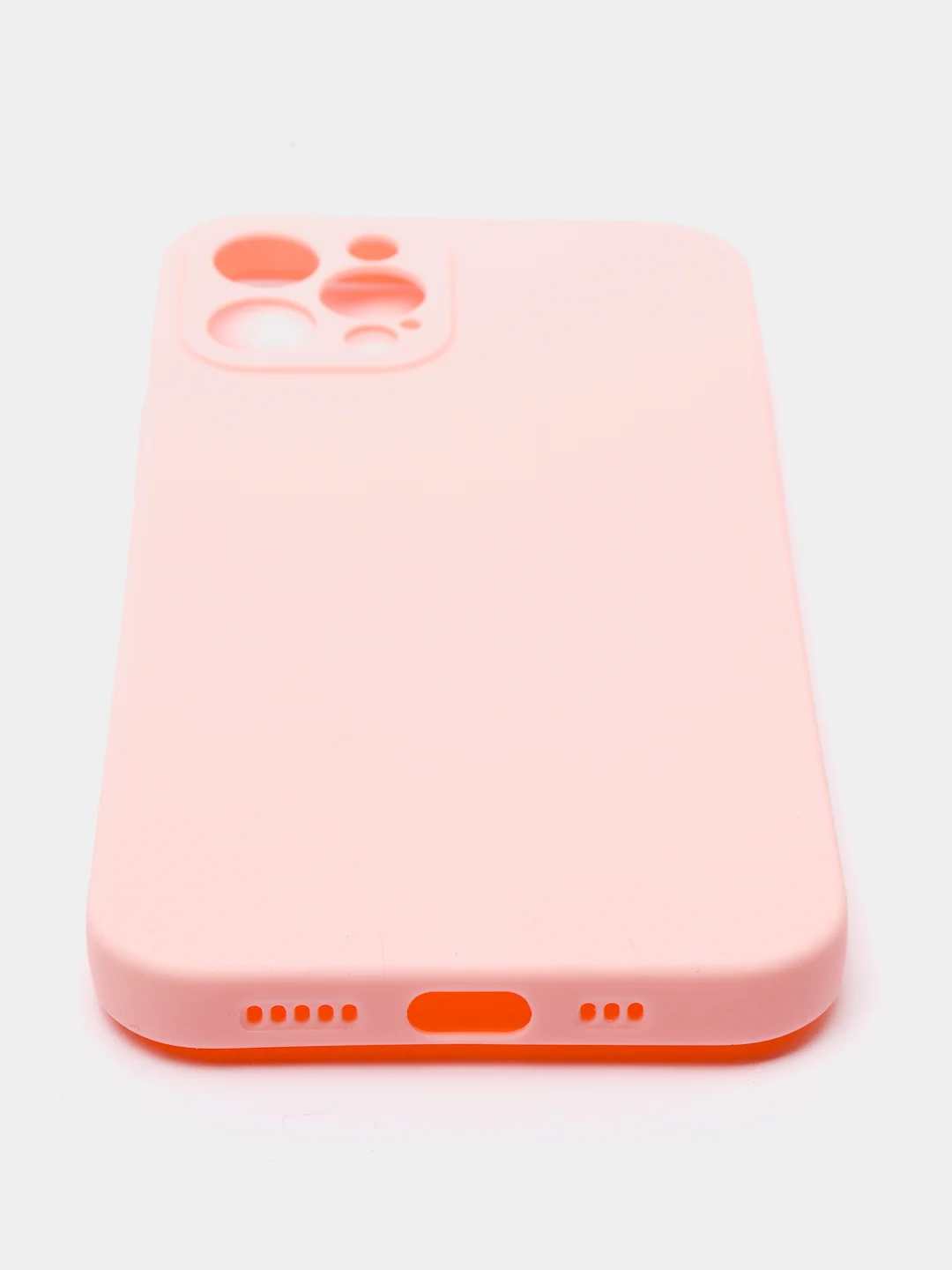 Розовый чехол для iPhone 12 Pro цветной матовый