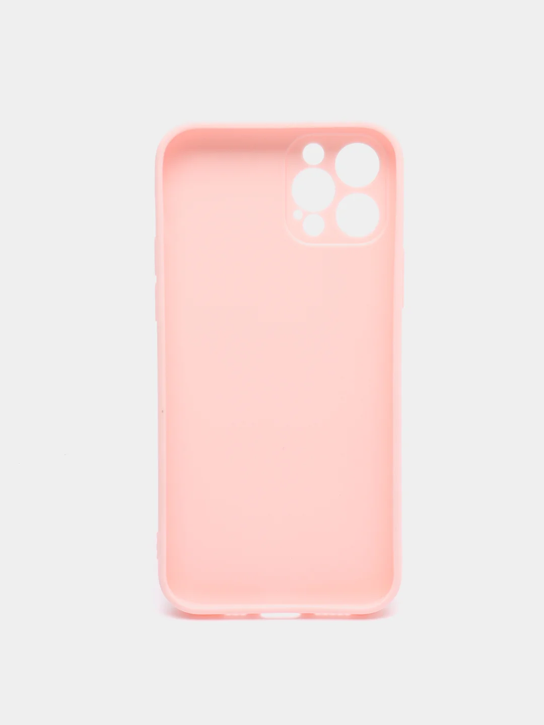 Розовый чехол для iPhone 12 Pro цветной матовый