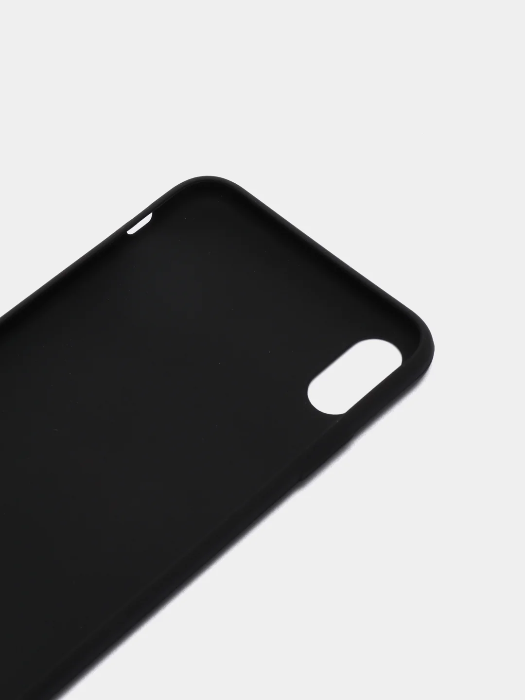 Силиконовый чехол кейс с принтом Love для Apple iPhone Xs Max (черно-салатовый)